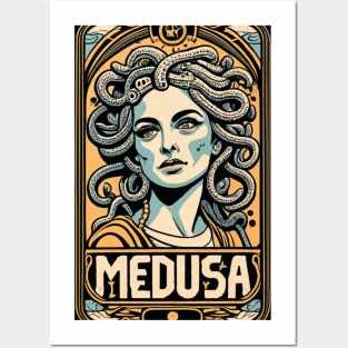 Medusa girl Posters and Art